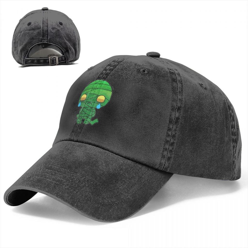 Amumu League Denim Baseball Cap Legends Game Hiking Fishing Trucker Hat Spring Breathable Unisex Unisex y2k Print Snapback Cap