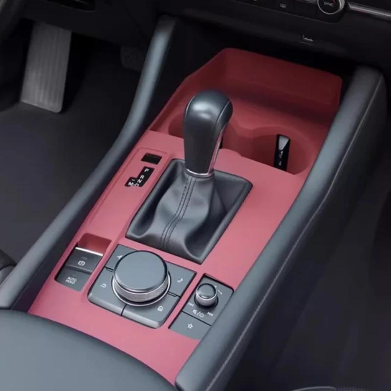 For Mazda CX-30 CX30 2020-2025 Car Central Control Protective Cover Silicone Panel Button Cover Pad Car Accessories