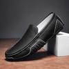 Men's Moccasins Casual Leather Shoes Slip On Loafers