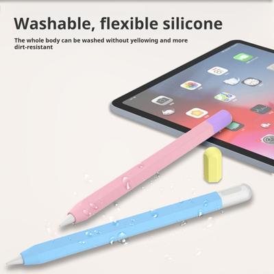 Карандаш USB C Силиконовый чехол Ультратонкий емкостный рукав Защитный чехол для карандаша для Apple Pencil