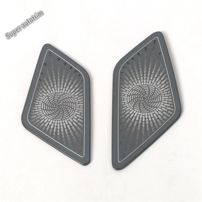 Dashboard AC Air Conditioning Outlet Vent Frame Decorative Sequin Cover Trim Accessories For Mitsubishi Outlander 2024 2025