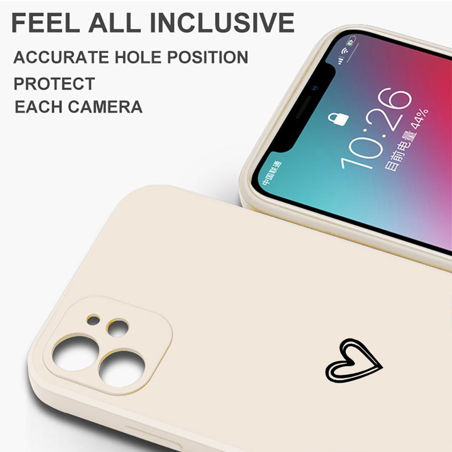 С ремешком Чехол с сердечками для Apple iPhone 17 Pro Max XS XR 15 11 13 Mini 7 8 Air 12 Plus 16 Чехол для телефона