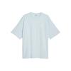 Fashionable Casual Breathable Short Sleeve T-Shirt Men Tops Light-Blue 624677-69