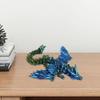 3D-печатная фигурка летающего дракона с подвижными суставами, китайская фигурка дракона, шарнирная модель крылатого дракона, игрушка-фиджет, настольное украшение, орнамент