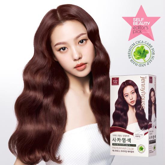 Jennyhouse Премиальная краска для волос 5 цветов (для окрашивания и закрашивания седины)