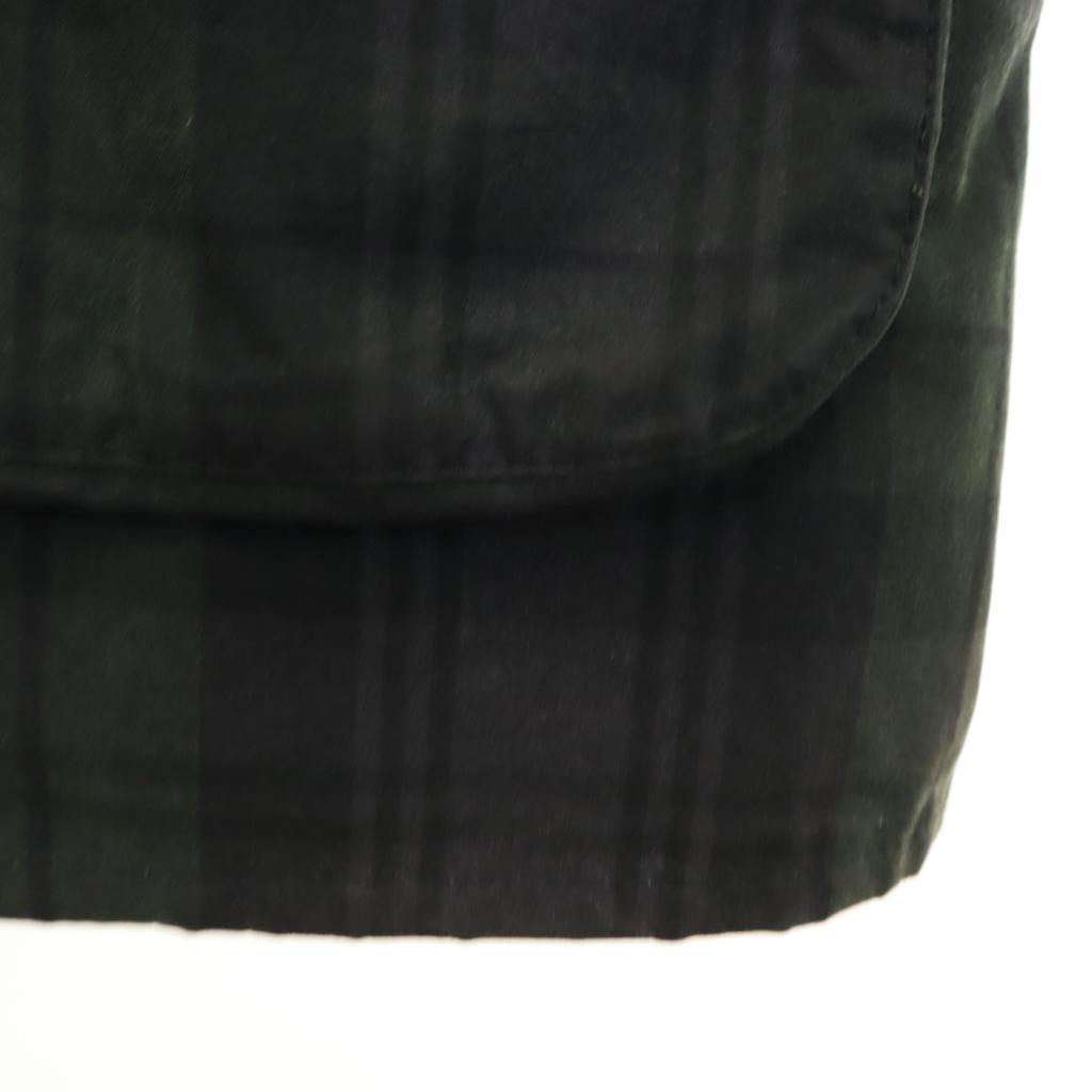 Barbour Black Watch Bedale Oiled Jacket 40 Navy SL BEDALE Men's Used