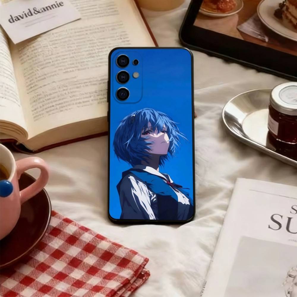 EVA Ayanami Rei Phone Case Soft black For Samsung S25,S24,S21,S22,S23,S30,Ultra,S20,Plus,Fe,Lite
