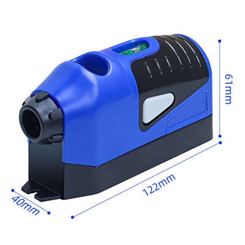 Портативный мини вертикальный лазерный спиртовой уровень лазерный прямой уровень 90 градусов в форме мыши пластиковый самовыравнивающийся измерительный инструмент