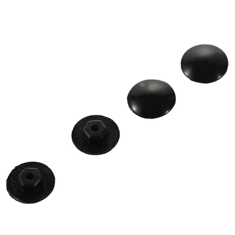 Черная пылезащитная водонепроницаемая крышка рулевой колонки для горного велосипеда MTB, винты M6, детали для болтов, верхняя крышка выноса руля