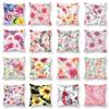 Spring Watercolor Floral Pillowcase Pink Rose Decorative  Sofa Living Room Bed  Home