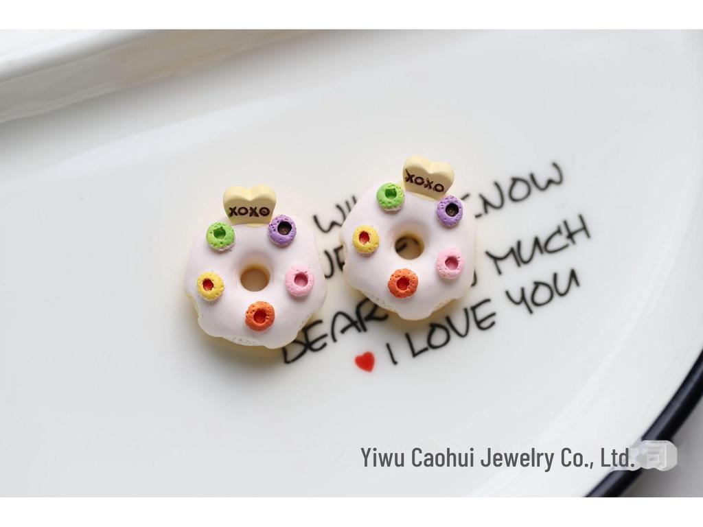 Сделай сам смоляной ананасовый пончик кремовый клей мобильный чехол коробка для хранения и декор для чашки