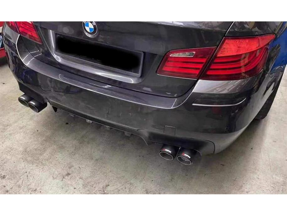 BMW 535li M5 Выхлопная труба с четырьмя выходами из углеродного волокна (Нержавеющая сталь, F10/F18)