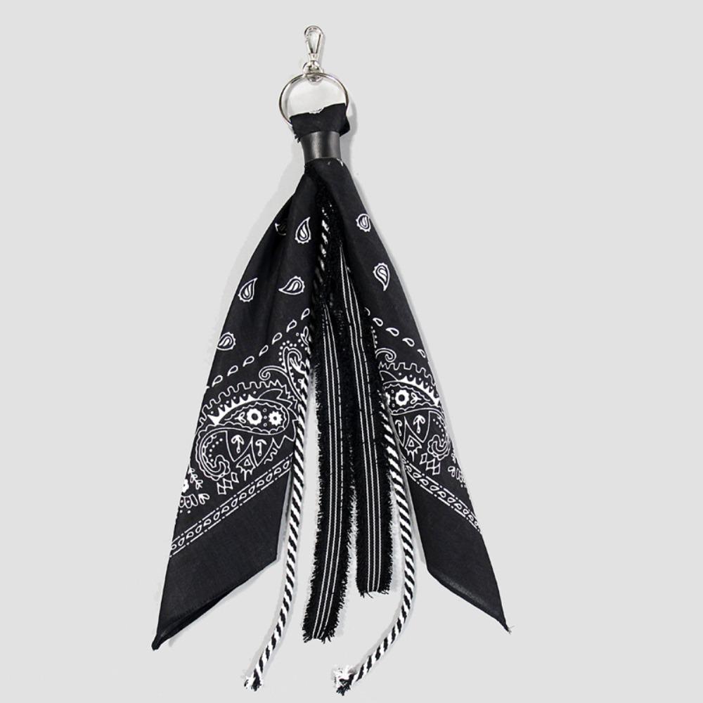 Long Cashew Flower Square Scarf HipHop Pant Chain Punk Key Chains  Unisex