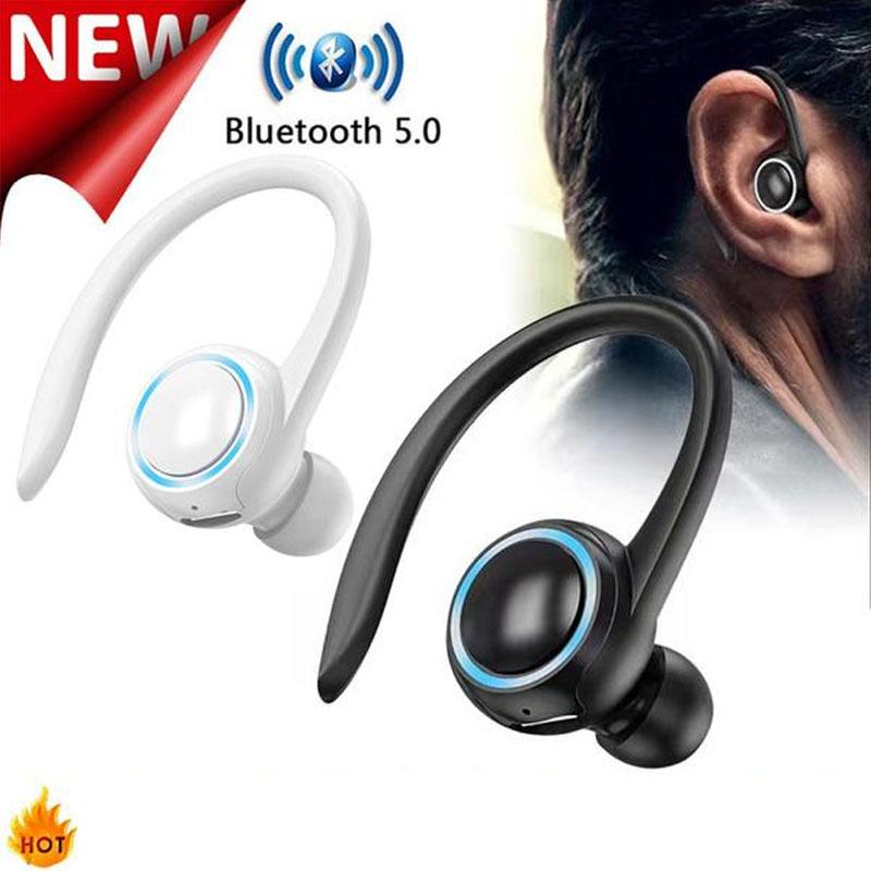 Bluetooth 5.2 Гарнитура Заушная Спортивные Наушники Длительное Время Ожидания Мини Внутриканальные Бизнес Заушные Наушники