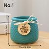 Colorful Mini Flower Pot Ceramic Succulent Pot Plant Pot Planter Bonsai Home Decor Indoor Decoration Desktop Ornaments