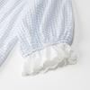 Spring 2025 Women's Fashion: European & American Style Peter Pan Collar Embroidered Shirt