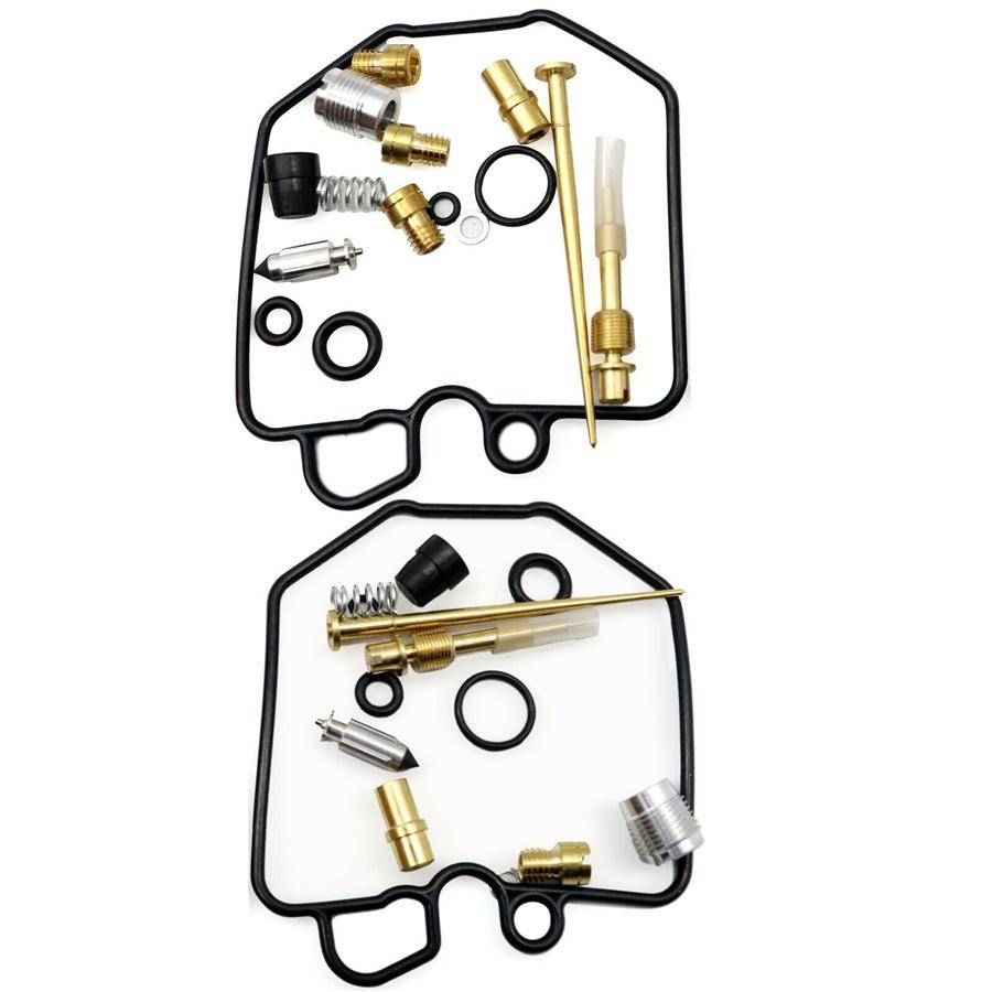2X Motorcycle Carburetor Repair Rebuild Kit For CX500C 80-82 Custom 80-81 Deluxe