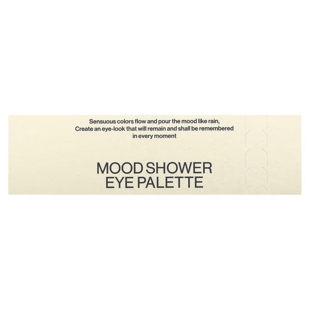 Mood Shower Eye Palette, No.3 Nude Shower, 4G