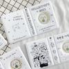 Мини-книга для карточек в корейском стиле, ПВХ, обложка с вырезами, папку для карточек, 36 отделений, фотоальбом 3 дюйма