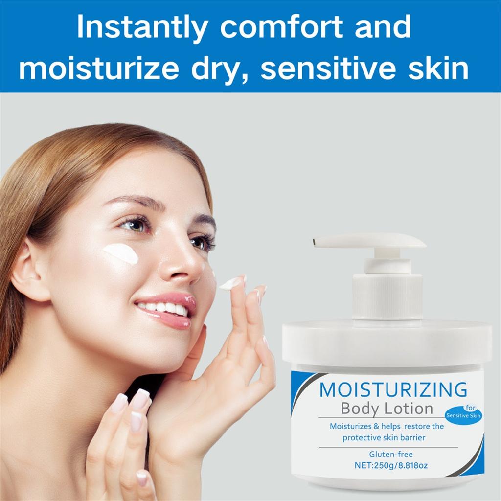 Moisturizing Body Lotion For Sensitive Skin With Gentle Moisturizer For Dry Skin Care Cream