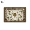Quick Drying Dish Mat Printed Kitchen Tableware Coffee Draining Pad Dinnerware Cup Bottle Placemat Super Absorbent CoffeeMats