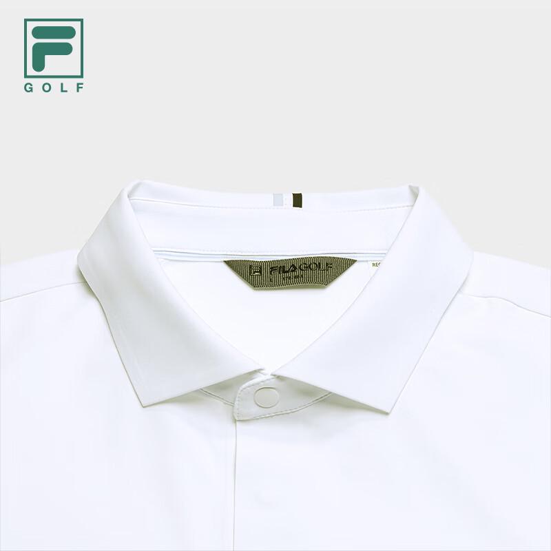 FILA Men's Knitted Short-Sleeve Golf Polo Shirt