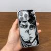 Горячий аниме-чехол Черный Атака Титанов для iPhone 17 16e 16 15 14 13 12 11mini Pro Max X XR XSMAX 8 7 Air Plus Мягкий чехол
