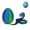 3D мини-модель змеи, 8 см, с подвижными суставами, маленькая реалистичная кукла-змея, орнамент, игрушка для снятия стресса