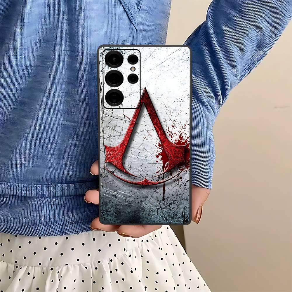 Игровой чехол для телефона A-Assassin S-Creed Для Samsung S 24 Fe 25 Ultra Plus 20 Lite 21 30 22 23 24 22 Ultra 5G Fundas
