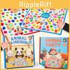 Childrens Animal Snap Puzzle Board Game For Family Fun And Educational Play