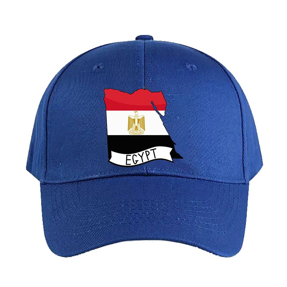 Egypt Flag Map Woman Man Baseball Cap Adult Adjustable with Curved Brim Hiking Fishing Hat trucker cap Summer Fashion