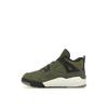 Кроссовки Air Jordan 4 Retro SE Craft TD Olive Baby, зеленые, средне-оливковые, бледно-ванильные, FB9930-200