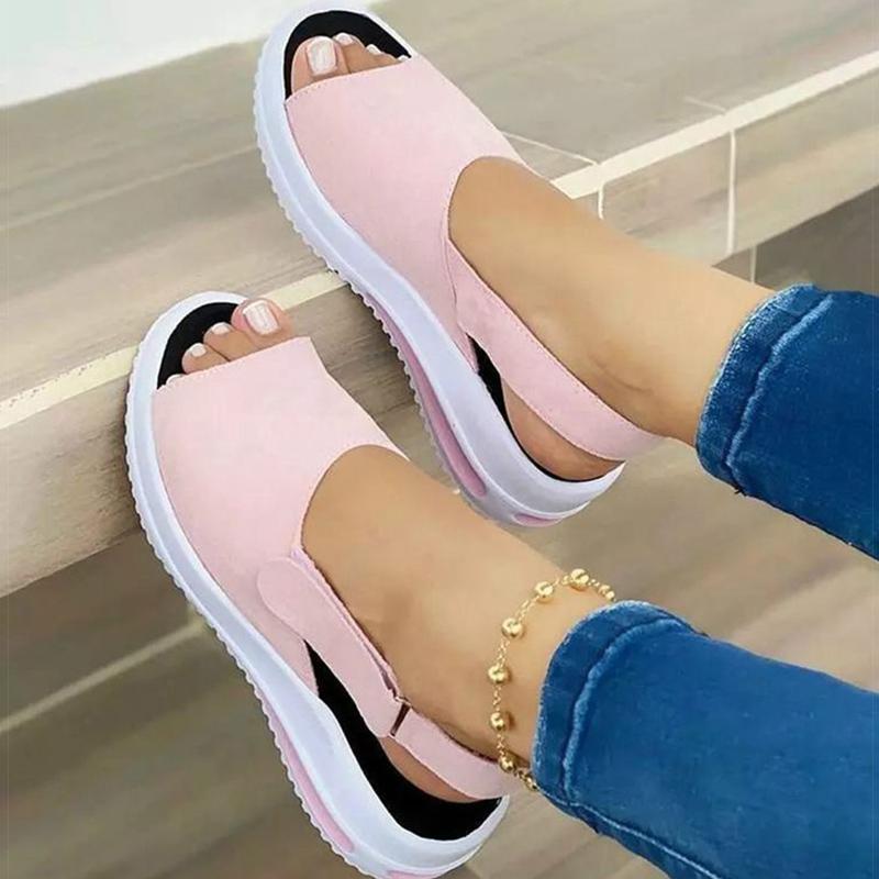 Fashion Women Sandals Peep Toe Summer Sandals Shoes Women Elegant Heeled Sandals Platform Heels Summer Shoes Wedges Zapatos Mujer