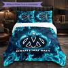 Olympique Lyonnais FC Themed Bedding 3Pcs Duvet Cover Set Decorative Bed Linen For Teen Room Home Decoration