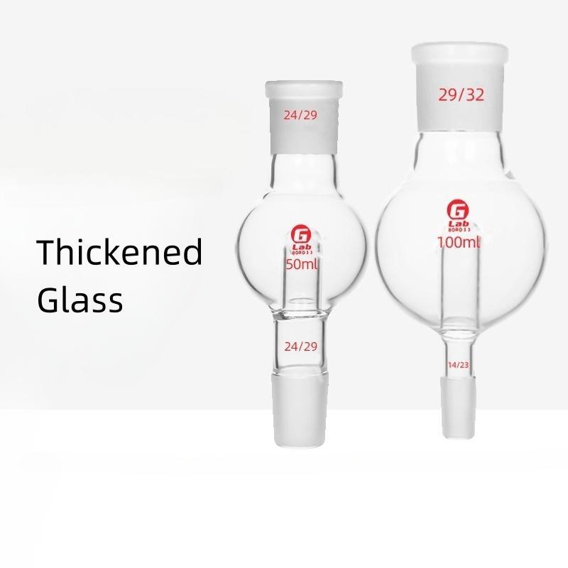 1pcs Lab 50ml/100ml/250ml/500ml/1000ml Borosilicate Glass Bump Trap Experimental Rotary Evaporator Explosion-proof Flask