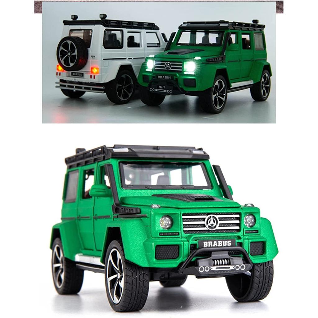 Масштаб 1/32 Benz G550, литая под давлением модель автомобиля, игрушечный автомобиль с откатным механизмом, звуком и светом для детей, коллекция подарков для мальчиков и девочек