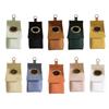 Leather Toilet Tissue Box easy installs Not Damage Wall Hanging Roll Case Paper Towel Holder for Kitchen Bathroom Use