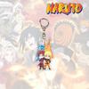 Anime Naruto Acrylic Keychain Accessaries Uzumaki Naruto Cartoon Keyring