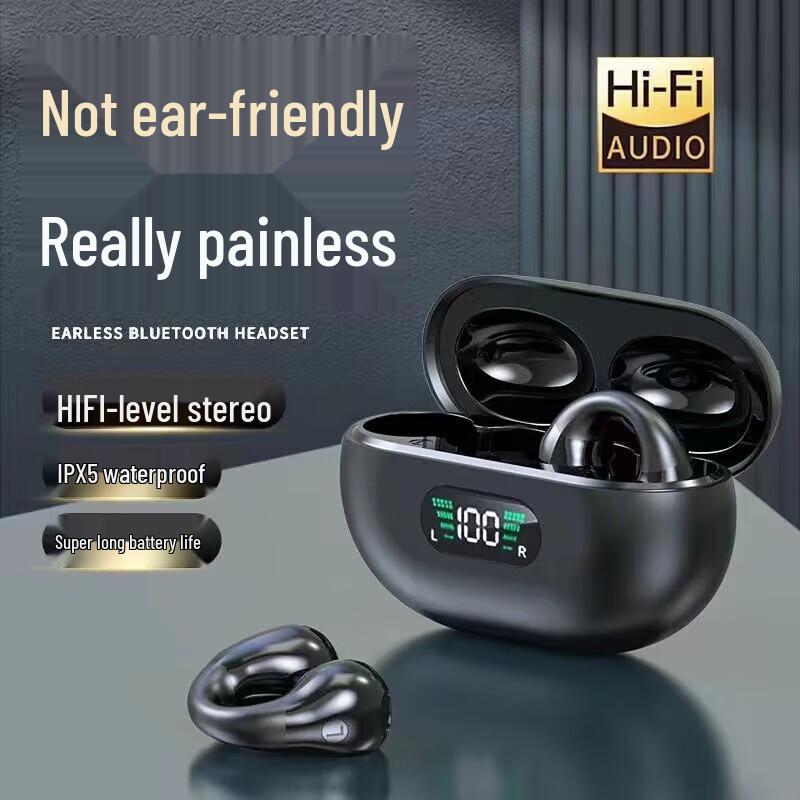 Беспроводные Bluetooth-наушники-клипсы Bach Johann Q80