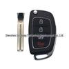 Складной корпус автомобильного ключа с 4 кнопками для Hyundai
