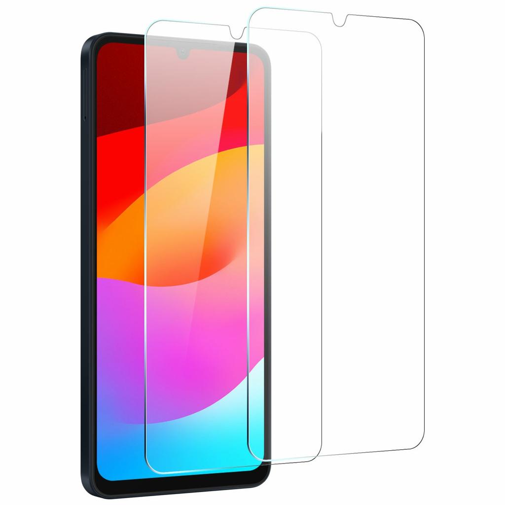 NORTHJO 2 шт. A+ Прозрачная защитная пленка для экрана для Samsung Galaxy A07 4G/A06 4G/A06 5G Небьющаяся 0,3 мм 2,5D Закаленное стекло