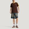 adidas Мужская вязаная полосатая футболка с круглым вырезом и коротким рукавом Originals Cali Топы KT7766