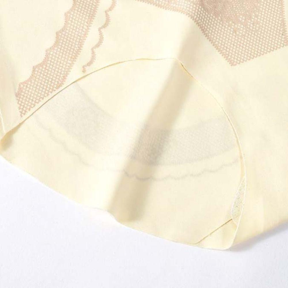 Ice Silk Корректирующее белье для похудения с утягивающим эффектом средней талии Трусы для коррекции фигуры Нижнее белье для ежедневного контроля живота