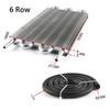 4 Row 6 Row 8 Row Universal Aluminum Remote Transmission Oil Cooler Auto-Manual Radiator Converter Kit TOC-1001