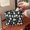 Fashion Women's Cosmetic Bag Ladies Large Clutch Flower Phone Purse Makeup Case Travel Handbags Schoolgirl's Pencil Storage Bags