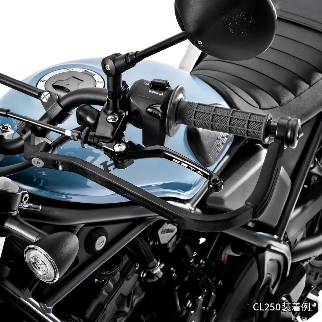 ZETA RACING Pivot Street Lever Set by Dirt Freak FREAK for Honda (Black) (DIRT F5619) REBEL250/300/500, CB500F/X, NX400/500, CBR400R/500R, NC700S/X,