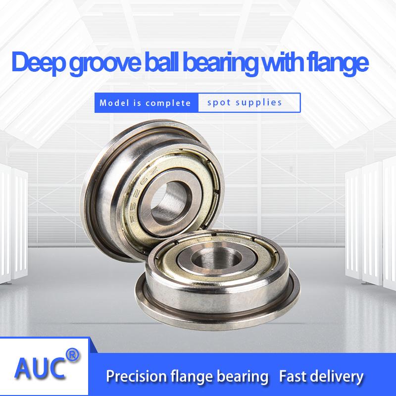 1 PC Flange bearing with flange F6000 6001 6002 6003 6004 6005 6006zz / 2RS