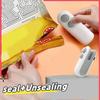 1/2pcs Portable Mini Heat Bag Sealing Machine for Snacks Home Use Rechargeable Sealer Vacuum Sealer Plastic Bag Heat Sealer Clip