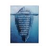 Цитата об успехе на ледяной горе Мотивирующая картина на холсте Современные скандинавские постеры и принты Настенные художественные картины для украшения дома
