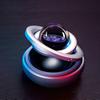 Car Perfume Pendant Galaxy Design Long Lasting Fragrance Solar Energy Rotating Car Aromatherapy